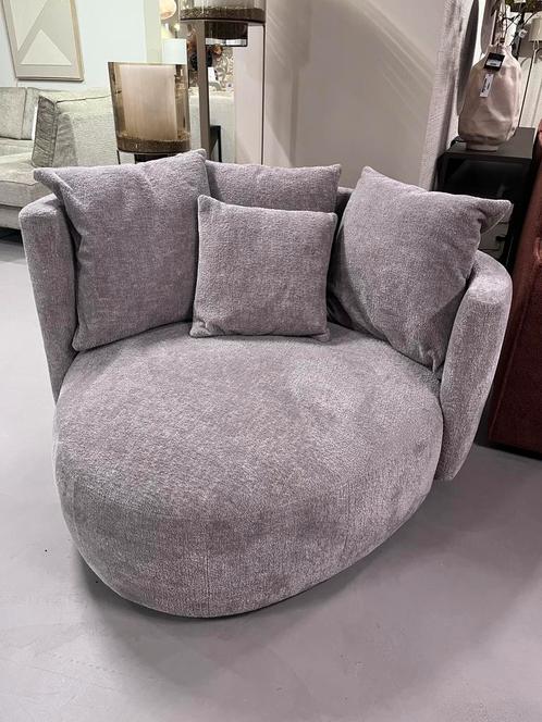 Passe partout lounge chair plectrum - stof: dolly ash grey, Huis en Inrichting, Fauteuils, Zo goed als nieuw, Stof, 100 tot 125 cm