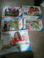 Tiptoi collectie: 4 stuks: spellen, puzzels en boek, Ophalen of Verzenden, Meer dan 50 stukjes, Gebruikt, 4 tot 6 jaar