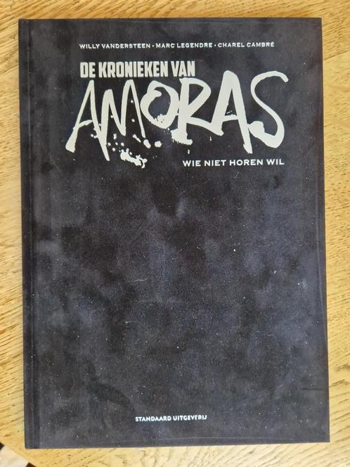 De kronieken van Amoras - Luxe fluweel - Wie niet horen wil, Boeken, Stripboeken, Nieuw, Eén stripboek, Ophalen of Verzenden