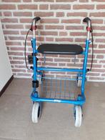 Rollator in goede staat, blauw, Ophalen, Zo goed als nieuw