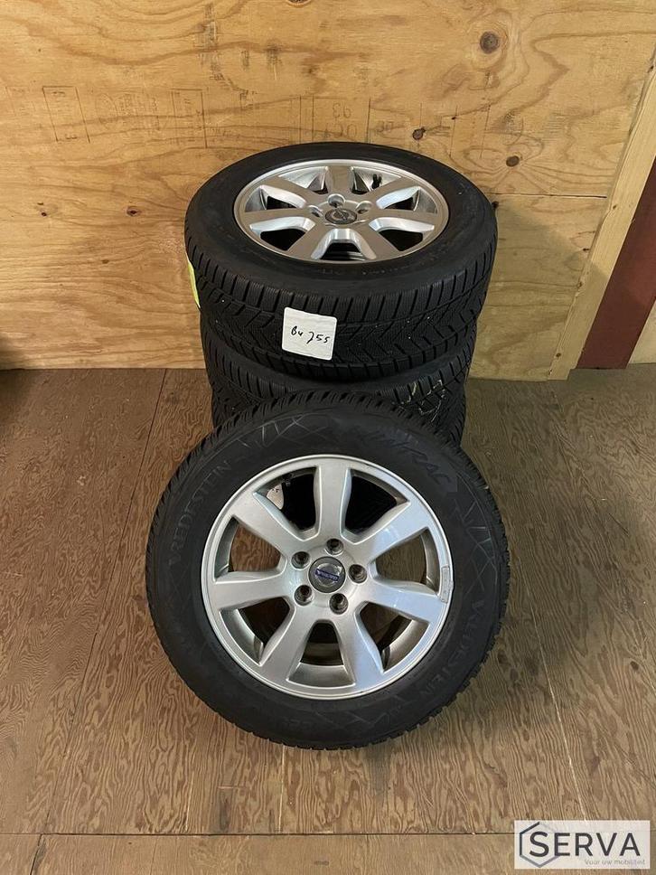 Volvo “Oden” wielen met Vredestein Wintrac winterbanden, Auto-onderdelen, Banden en Velgen, Banden en Velgen, Winterbanden, 16 inch