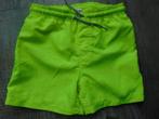 Hema korte broek zwemshort fluor geel mt 134 / 140 zwembroek, Sport- of Zwemkleding, Ophalen of Verzenden, Zo goed als nieuw, Hema