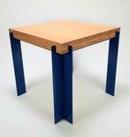 781. Multiplex bijzettafel, Nederland, late 20e eeuw, Huis en Inrichting, Tafels | Bijzettafels, Ophalen of Verzenden, Rond, Minder dan 55 cm