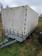 Verdonk Plateauwagen met huif, 1560kg laadvermogen, Ophalen, Zo goed als nieuw