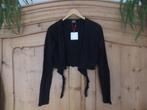 NIEUW Kort vestje/Bolero, Maat 38/40 (M), Overige typen, Zwart, Nieuw