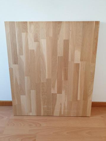 Eiken Tafelblad Plaat Paneel Blankeiken 72 x 62,5 cm beschikbaar voor biedingen
