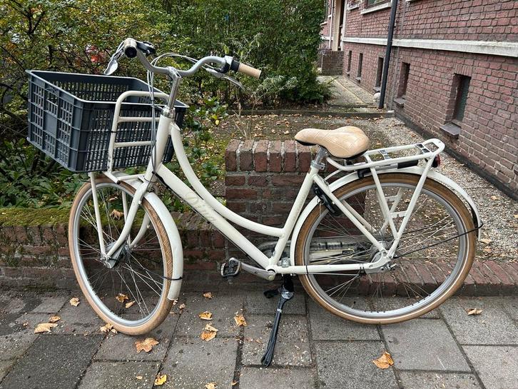 Batavus Diva Crème Wit 28 inch - 7 Versnellingen, Fietsen en Brommers, Fietsen | Dames | Damesfietsen, Gebruikt, Batavus, Versnellingen