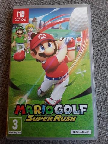 Nintendo Switch Game Mario Golf Super Rush  beschikbaar voor biedingen