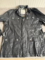 McNeal ‘wax’ coat - Maat L - Zwart, Ophalen of Verzenden, Gedragen, Maat 52/54 (L), Zwart