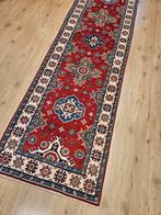 Handgeknoopt oosters tapijt loper kazak 298x83, Info@SlatsAntiek.nl, Crème, Perzisch, Vof Slats Antiek