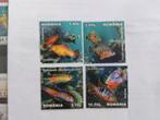 6625/28  exotische vissen  Roemenie, Verzenden, Overige landen, Gestempeld