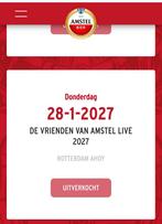 50 kaarten voor De Vrienden Van Amstel Live., Tickets en Kaartjes, Sport | Voetbal, Drie personen of meer, Januari