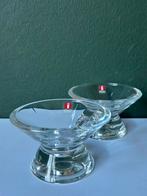 Iittala Kartio kandelaar glas 2 stuks Kaj Franck, Ophalen of Verzenden