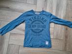 Nieuwstaat stoer blauw vingino shirt trui 128, Nieuw, Jongen, Ophalen of Verzenden, Shirt of Longsleeve