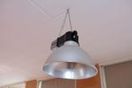 (Nr.463) 2 mooie aluminium industriële plafondlampen, Ophalen, Zo goed als nieuw, Metaal