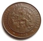 Nederland 2,5 cent 1905., Postzegels en Munten, Munten | Nederland, Verzenden, Koningin Wilhelmina, Overige waardes, Losse munt
