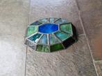 Mooie glas in lood lampenkap handwerk., Ophalen of Verzenden, Zo goed als nieuw, Glas