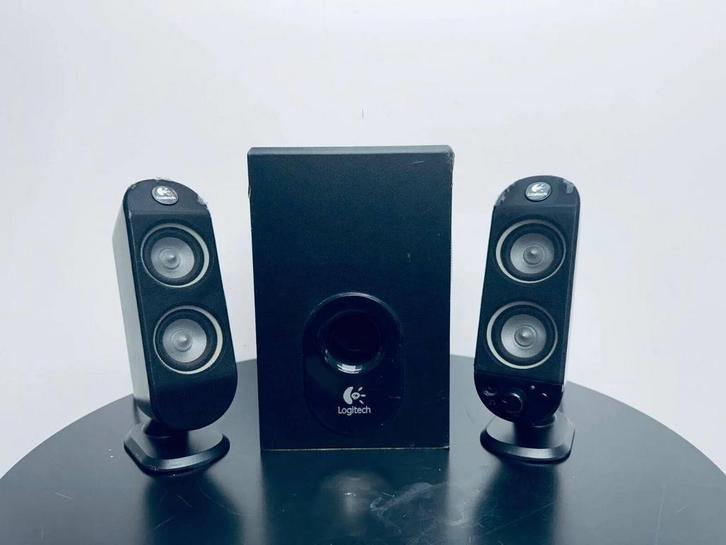 Logitech X-230 Speakerset met Subwoofer, Computers en Software, Pc speakers, Gebruikt, Audiokanaal 2.1, Ophalen