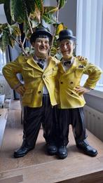 Stan Laurel & Oliver Hardy beeld 50 cm, Ophalen of Verzenden, Zo goed als nieuw, Film, Beeldje, Replica of Model