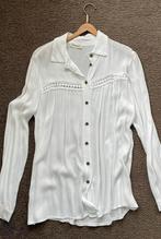 Witte bloes met kant en knoopjes maatM Transfer, Kleding | Dames, Blouses en Tunieken, Wit, Maat 42/44 (L), Ophalen of Verzenden