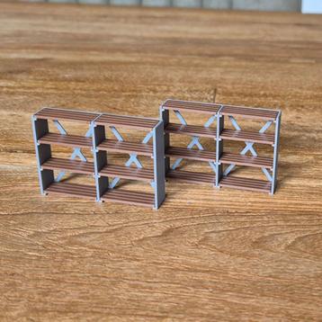 Stalen Rek – 1-50 (Set van 2) beschikbaar voor biedingen