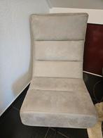 Lage Draaifauteuil - Set van 2 - Grijs, Huis en Inrichting, Ophalen, Minder dan 75 cm, Zo goed als nieuw, Metaal