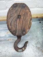 Antiek houten scheepskatrol, Ophalen of Verzenden