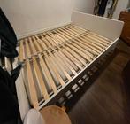 Tweepersoonsbed, Ophalen, Gebruikt, Wit, Tweepersoons