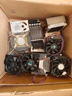 Diverse CPU koelers voor koeling PC of LED hobby, Ophalen of Verzenden, Gebruikt, Luchtkoeling