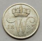 10 Cent 1827U 2e ( Fr / Zfr ), Postzegels en Munten, Munten | Nederland, Zilver, Ophalen of Verzenden, 10 cent, Koning Willem I