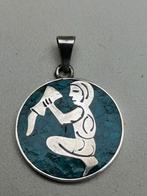 Waterman kettinghanger, Overige voorstellingen, Ophalen of Verzenden, Zo goed als nieuw, Zilver