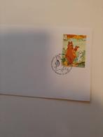 2021 Kinderzegel Olivier B Bommel en Tom Poes met stempel, Postzegels en Munten, Verzenden, Envelop