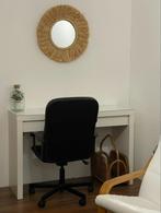 IKEA Malm bureau/toilettafel + bureaustoel, Huis en Inrichting, Bureaus, Ophalen of Verzenden, Met wielen, Gebruikt, Bureau