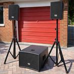 🔊 TE HUUR – DAP AUDIO SOUND MATE 1 GELUIDSSET, Ophalen, Zo goed als nieuw, Minder dan 500 watt