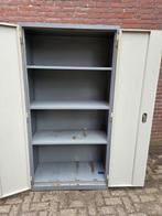 stalen kast archiefkast blerk, Huis en Inrichting, T olde gre-j, Gebruikt, Meerdere deuren, 150 tot 200 cm