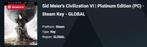 Sid Meier's Civilization VI | Platinum Edition - Steam Key, Verzenden, 1 speler, Nieuw, Strategie en Constructie