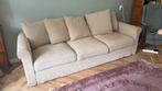 Driepersoonsbank - Stoffen Bekleding, Ophalen, Gebruikt, Driepersoons, 75 tot 100 cm