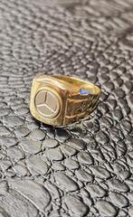 Mooie Mercedes 14k gouden ring, Sieraden, Tassen en Uiterlijk, Ringen, Heer, Nieuw, Ophalen of Verzenden, 17 tot 18