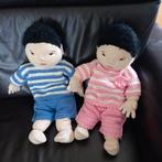 2 Lekkamrat stoffen Ikea poppen 46 cm groot., Ophalen of Verzenden, Gebruikt, Overige typen