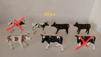 Verschillende schleich koeien en kalfjes, Verzamelen, Dierenverzamelingen, Ophalen of Verzenden, Gebruikt, Boerderijdier, Beeldje of Figuurtje