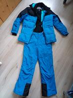Skikleding maat 134-140, blauw met zwart,in zeer goede staat, Ophalen of Verzenden, Zo goed als nieuw, Jongen, Jas