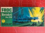 Heinkel He-219 UHU 1:72 FROG 1st issue met gold tokens, Hobby en Vrije tijd, Ophalen of Verzenden, Zo goed als nieuw, 1:72 tot 1:144