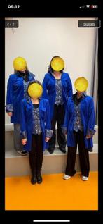 Lakei-jassen blauw, Ophalen of Verzenden, Zo goed als nieuw, Maat 34 (XS) of kleiner, Carnaval