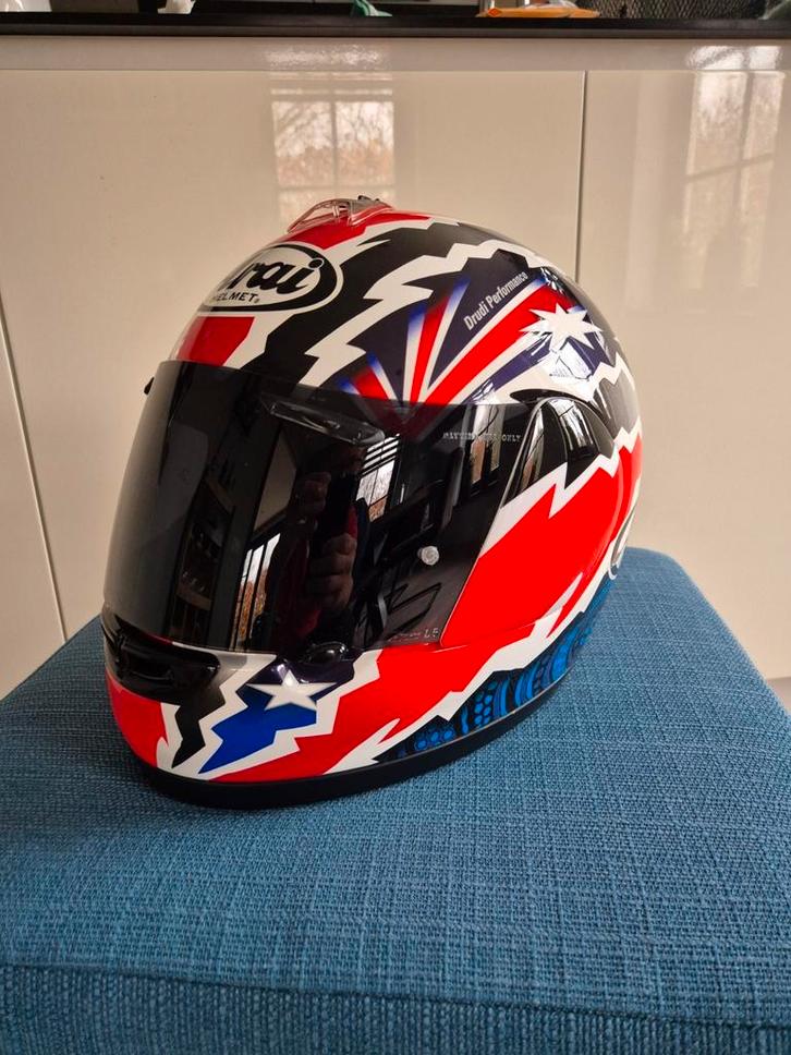 Mooie Arai Condor helm, Mick Doohan replica, maat M, MotoGP, Motoren, Kleding | Motorhelmen, Integraalhelm, Arai, Tweedehands