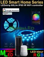 LEDstrip set - Smart WiFi Tuya IR RGB - 5 meter + trafo, Ophalen of Verzenden, Nieuw, WiFi LEDstripset