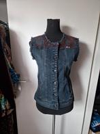 Spijker gilet scotch rebelle maat 176, Kleding | Dames, Bodywarmers, Ophalen of Verzenden, Zo goed als nieuw, Maat 34 (XS) of kleiner