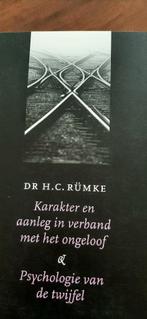 Karakter en aanleg ivm het ongeloof..., dr.H.C. Rumke, Boeken, Verzenden, Nieuw, Christendom | Protestants