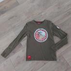Aeropliote - leger groen shirt wrijfpailletten adelaar - 152, Broek, Ophalen of Verzenden, Zo goed als nieuw, Aeropilote