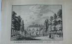 051 / Breukelen Gunterstein  Kopergravure 1773, Antiek en Kunst, Kunst | Etsen en Gravures, Ophalen of Verzenden