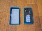 Lego Sleutelhanger 2x4 brick chroom keychain VIP, Ophalen of Verzenden, Nieuw, Complete set, Lego